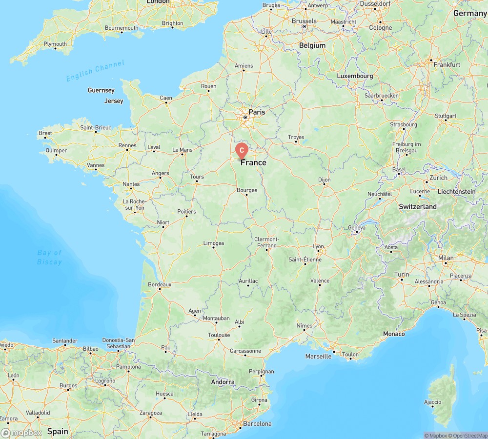 Classement Et Palmar S Des Villes De France Selon Vos Crit Res Ville Chateauneuf Sur Loire Map France 